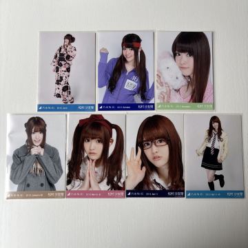 乃木坂46 松村沙友理 生写真 バラ 2012 ヨリ チュウ ヒキ 各1枚 2013 ヨリ2枚 チュウ1枚 ヒキ1枚