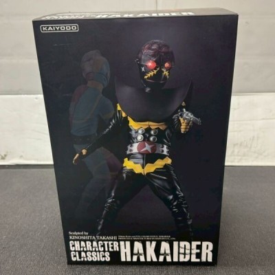 K911-C4-4769 KAIYODO 海洋堂 Character Classics 人造人間キカイダー ハカイダー 全長約33cm 外箱/説明書付き KC