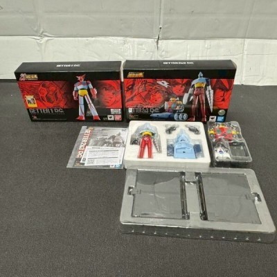 K907-C4-4801【未開封あり】BANDAI バンダイ ゲッターロボ 超合金魂 20th GX-91 ゲッター2＆3 D.C. GX-74 ゲッター１D.C. フィギュア KC