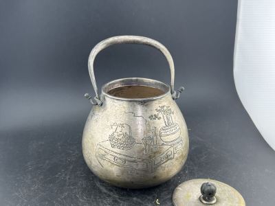 注口なし　修理できる方どぞ！煎茶道具 茶道具 急須 骨董 茶器 湯沸 アンティーク 時代物