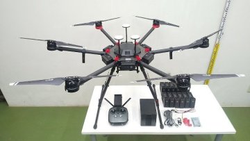 (1円スタート！) TERRA DRONE テラドローン DJI Matrice 600 Pro ドローン バッテリー3セット付き 空撮 撮影機器 動作良好 A5895