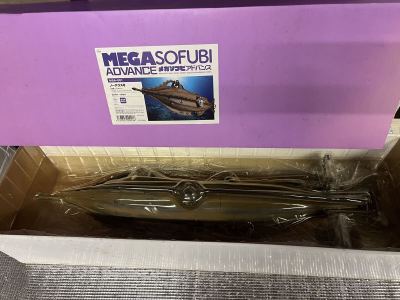 ★未使用品★ 海底二万マイル ノーチラス号 メガソフビアドバンス　MSA-001箱付き ディズニーシー 海洋堂