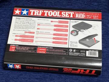 タミヤ　TRFツールセット(レッド) ITEM49292 　工具数:12点　中古美品/限定品