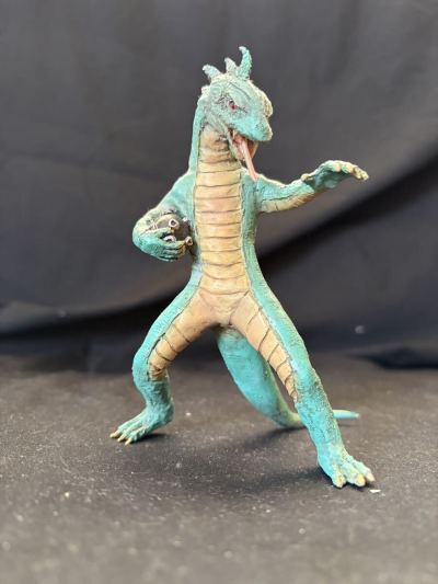 海洋堂 1/15 トカゲロン 完成品 ★検索★ ボークス 怪獣無法地帯 ビリケン商会 ガレージキット 仮面ライダー ワンフェス ＷＦLABO FAIR