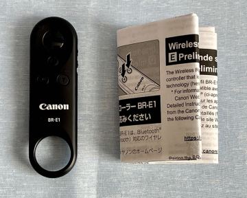 Canon BR-E1 ワイヤレスリモートコントローラー 中古品