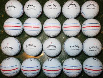 ロストボール　2024年モデル　CALLAWAY CHROME TOUR X トリプルトラック　20個