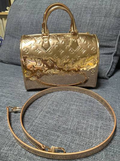 ルイヴィトン　Louis Vuitton スピーディーバンドリエール25 バンドバック　ローズピンク　ボストンバック　正規品