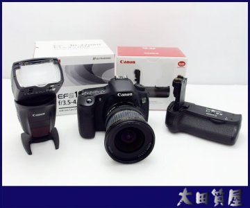 92)質屋出品☆Canon EOS 60D / EF-S 10-20mm 1:3.5-4.5 / 470EX-AI BG-E9 中古 動作品 ☆１円～ 売り切り