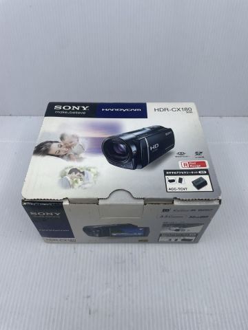 1円 SONY ソニー ハンディカム デジタルビデオカメラ HDR-CX180 箱付き 動作未確認 No.5-002-12