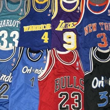 メンズ NBA ユニフォーム タンクトップ ナンバリングゲームジャージ￥1～ビンテージUSA古着卸セット業者まとめ
