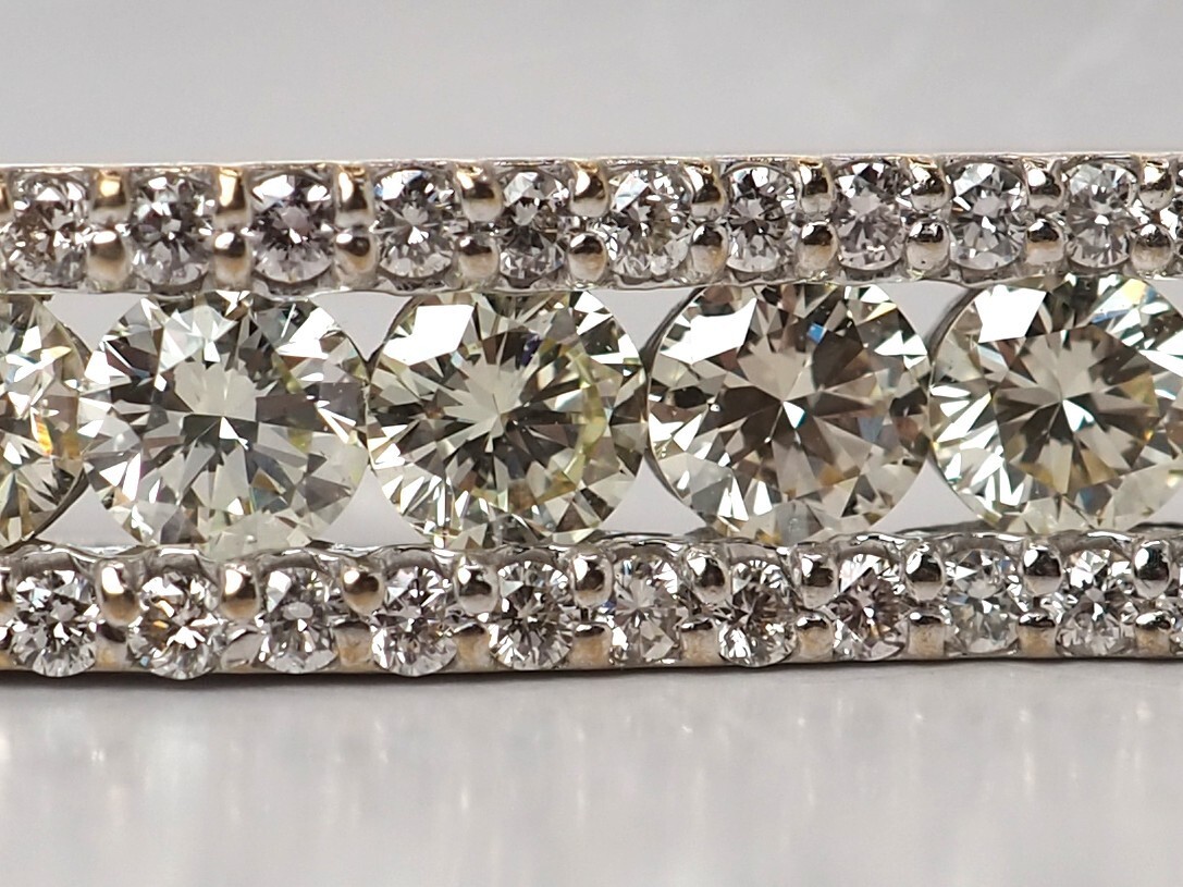  【9894E】K18WG 天然ダイヤモンド 1.00ct/2.18g ペンダントトップ
