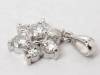 【9867D】Pt900 天然ダイヤモンド 1.01ct/1.89g ペンダントトップ