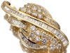 1円～【ジュエリー極】眩い輝き！極上天然ダイヤモンド1.00ct 高級K18YGペンダントヘッド k1738gi【送料無料】