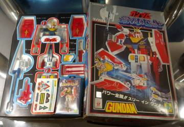 ▲完品▲クローバー■機動戦士ガンダム合体セット■壮絶至極美■ほぼ未使用■シール未使用■ミサイルランナー未切■ポピー超合金■ポピ二カ