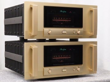 ■□【美品】Accuphase M-6000 モノラルパワーアンプペア アキュフェーズ 元箱付□■033433009Wm-2□■