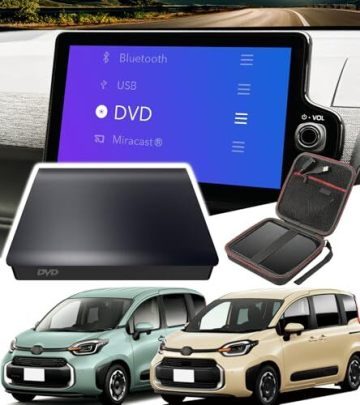 【シエンタ10系適用】 OMEGATECH【国内正規品】 車載DVDプレーヤー 車用CDプレーヤー 純正ディスプレイオーデ r.h