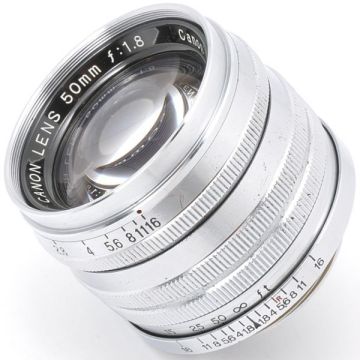 CANON LENS 50mm F1.8 キャノン レンズ 50/1.8 Lマウント L39 LTM フィルター 日本製 CAMERA キヤノン カメラ スクリュー 18 5