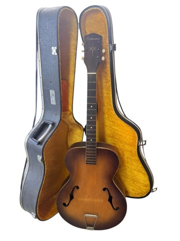 Silvertone アコースティックギター ハードケース付き