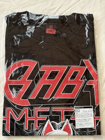 BABYMETAL 新品未開封品 MADFOX TEE 2015 XXLサイズ
