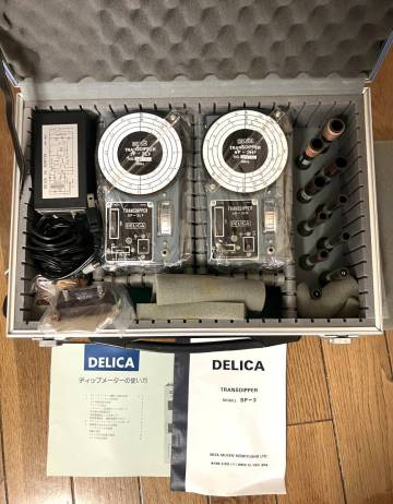 ★DELICA/三田無線研究所 TRANSDIPPER ディップメーター SP-3LF+SP-3HF 2台セット 300Mhz～100KHz 10バンド 未使用