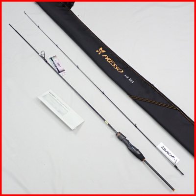 ◆1円 未使用 Daiwa/ダイワ 22 プレッソ AIR AGS 61ML エリアトラウトロッド/2ピース/05809034/取説・ケース付き/釣り竿&0000007176