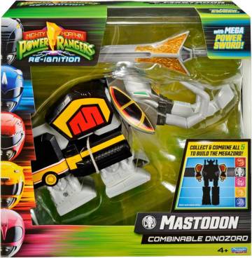 パワーレンジャー マイティモーフィン リ・イグニッション マンモス フィギュア ダイノゾード メガゾード 大獣神 ジュウレンジャー