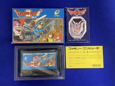 FC 美品　ドラゴンクエスト2 箱説付き　珍品　レア