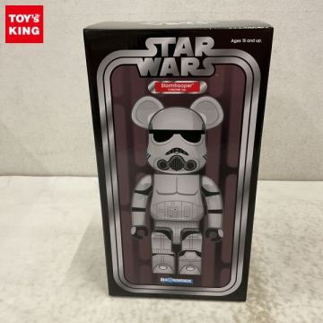 1円〜 未開封 BE@RBRICK ベアブリック 400% STAR WARS ストーム・トルーパー クロームver.