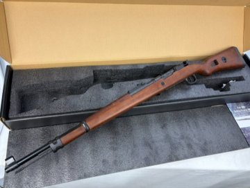 【動作問題なしB品 良品】S&T Kar98k Another Ver. エアーコッキングライフル リアルウッド(STSPG18RW)6871