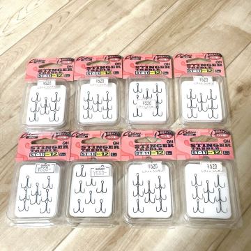カルティバ ST-11 #12 新品未使用8個セット / トレブルフック ライトゲーム トラウト 渓流 ST11 オーナー