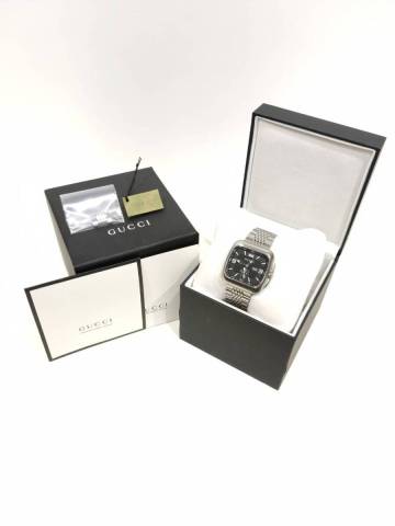 1円～☆【極美品 GUCCI 131.3 クーペ 腕時計】グッチ/ビッグデイト/スモールセコンド/クオーツ/R8.5 電池交換済み/R8.2.13購入品☆