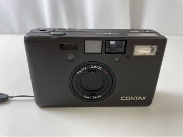 47T-4-3 CONTAX T3 Carl Zeiss Sonnar 35mm F:2.8 コンパクト フィルムカメラ コンタックス 動作通電未確認