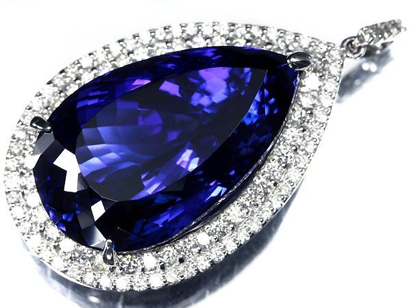  VIIW18332T【1円～】新品【RK宝石】超希少 極上タンザナイト 超特大66.34ct 極上ダイヤモンド 2.56ct Pt950 超高級ペンダントヘッド ダイヤ