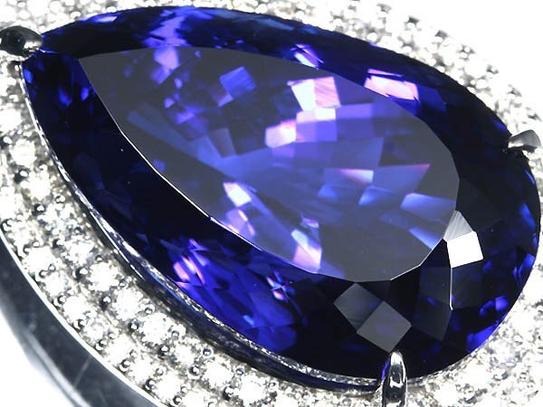  VIIW18332T【1円～】新品【RK宝石】超希少 極上タンザナイト 超特大66.34ct 極上ダイヤモンド 2.56ct Pt950 超高級ペンダントヘッド ダイヤ