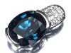 UR18289T【1円～】新品【RK宝石】≪Sapphire≫ 上質サファイア 特大6.87ct 極上ダイヤモンド Pt900 高級ペンダントヘッド ネックレス
