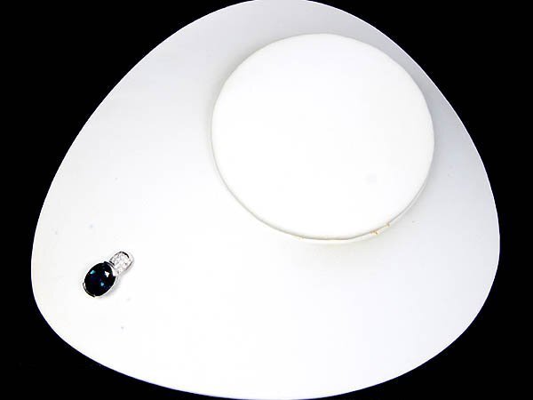  UR18289T【1円～】新品【RK宝石】≪Sapphire≫ 上質サファイア 特大6.87ct 極上ダイヤモンド Pt900 高級ペンダントヘッド ネックレス