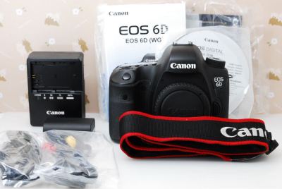 1円〜★Canon EOS 6D ボディ★フルサイズ機★高性能デジタル一眼レフカメラ