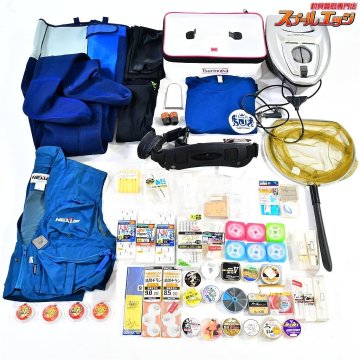 ★鮎釣り用品 豪華超大量セット ダイワ 友舟RR-450W シマノ ネクサス鮎ベルト等(検 銀影 競技 スペシャル プロセレクト リミテッドプロ★