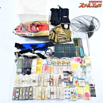 ★鮎釣り用品 豪華超大量セット シマノ ネクサス ゴアテックス鮎ジャケット 鮎ベルト等(検 銀影 スペシャル プロセレクト リミテッドプロ★