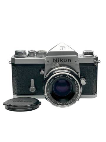 Nikon F アイレベル / NIKKOR-H 50mm F2 ニコン 一眼レフ 富士山マーク 美品 //AM135101