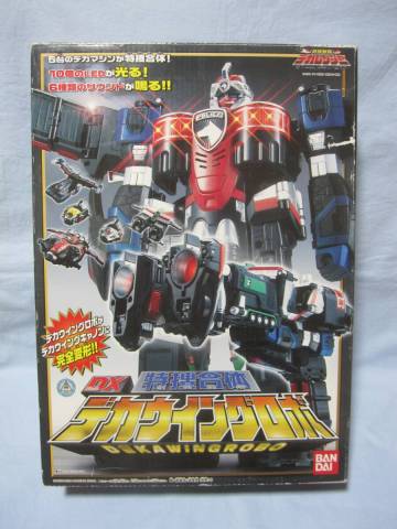 ★ジャンク★バンダイ 特捜戦隊デカレンジャー DX特捜合体 デカウイングロボ★中古品★動作確認済★