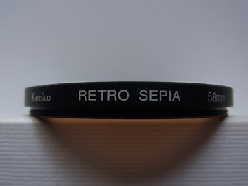 送料110円～　Kenko　ケンコー　RETRO　SEPIA　58mm　管理no.1