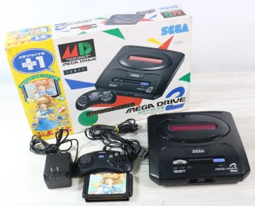 【ト足】SEGA MEGA DRIVE 2 セガ メガドライブ2 本体 HAA-2502 コントローラー アダプター 箱付き ゲーム機 レトロ 現状品 CM216CMM47