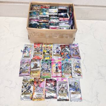 １円～！ 引退品 GUNDAM WAR（ガンダムウォー）開封済み ブースターパック 大量 総重量約６Kg 未チェック 現状品 管理C上段