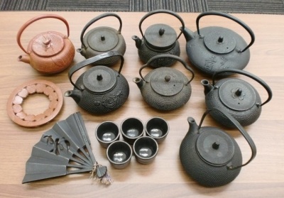 ◆◇未使用品 中古品　南部鉄器　鉄瓶急須 茶碗 鍋敷き　南部特製・盛栄堂・南部盛岡 他 おまとめ ◇◆