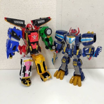 R621-G21-1136 海賊戦隊ゴーカイジャー 海賊合体 DXゴーカイオー&DX豪獣神 2種類セット スーパー戦隊 DXロボ玩具 IH