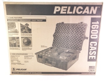 ペリカン　PELICAN　1600ケース　ウレタンなし　※補足欄参照　同梱不可　1円スタート★M