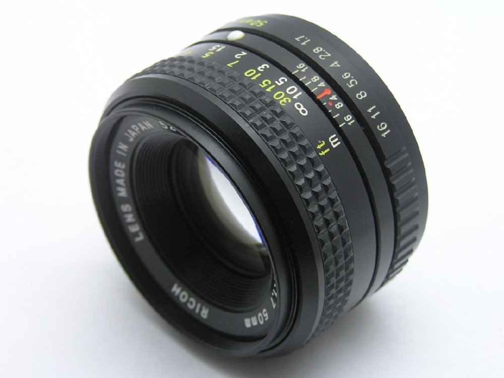 1円スタート★ハローカメラ★2315 リコー RICOH XR RIKENON 1:1.7 50mm Kマウント No.N206546１ 動作品 現状 即決有り★★