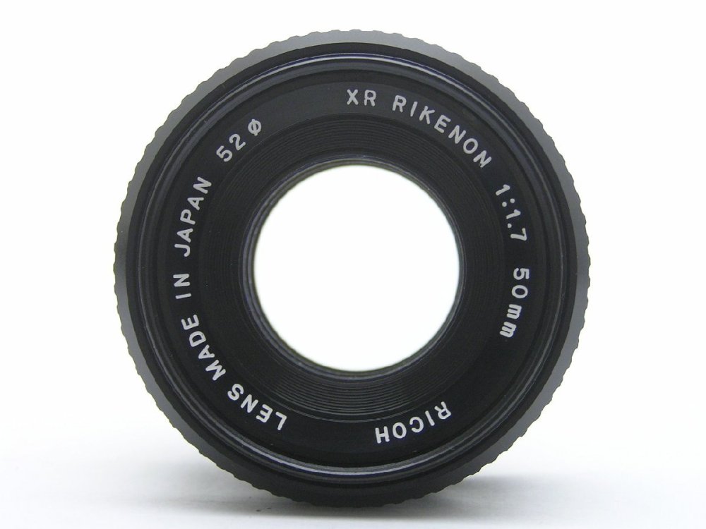1円スタート★ハローカメラ★2315 リコー RICOH XR RIKENON 1:1.7 50mm Kマウント No.N206546１ 動作品 現状 即決有り★★