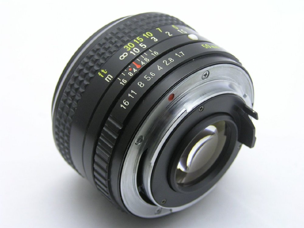 1円スタート★ハローカメラ★2315 リコー RICOH XR RIKENON 1:1.7 50mm Kマウント No.N206546１ 動作品 現状 即決有り★★